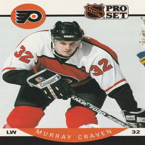 Murray Craven Philadelphia Flyers NHL Hockey Card Collection - 4 Card Set - Picture 2 of 5